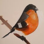 Original acrylic painting by Fife artist Kelart