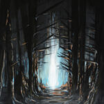 Original acrylic painting by Fife artist Kelart