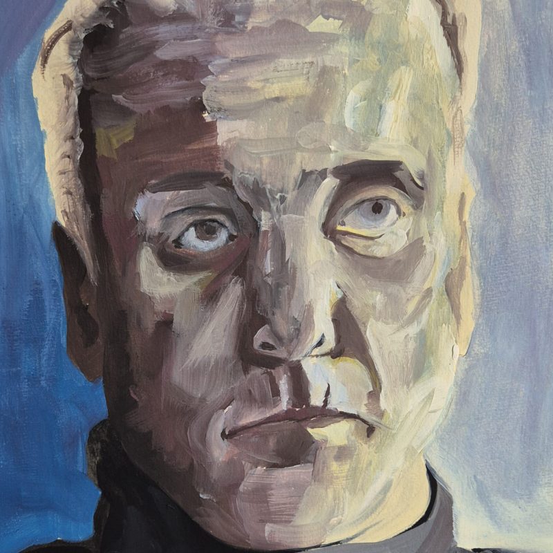 Original oil painting by Fife artist Kelart