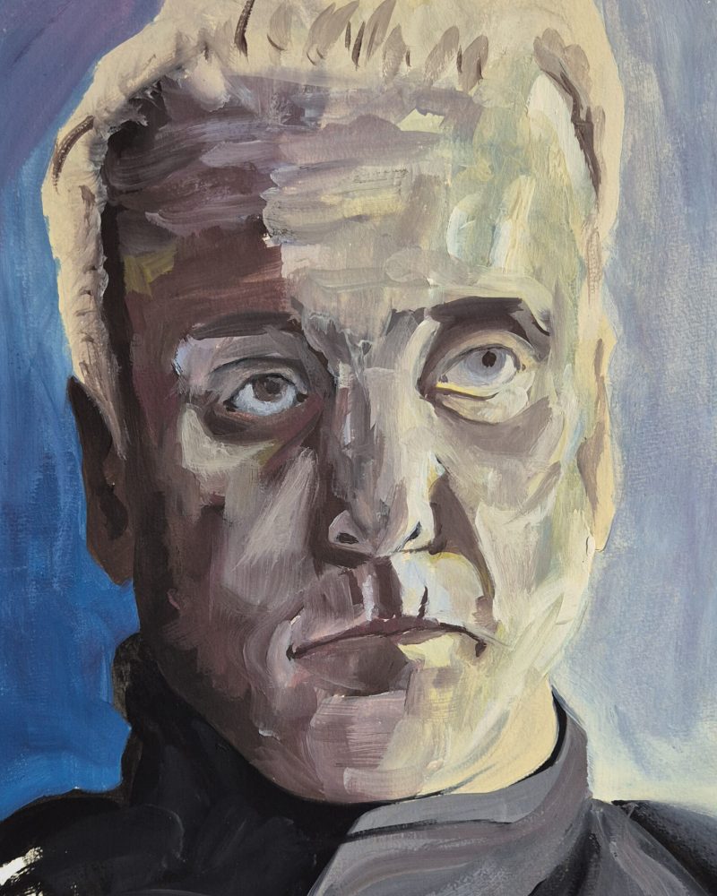 Original oil painting by Fife artist Kelart