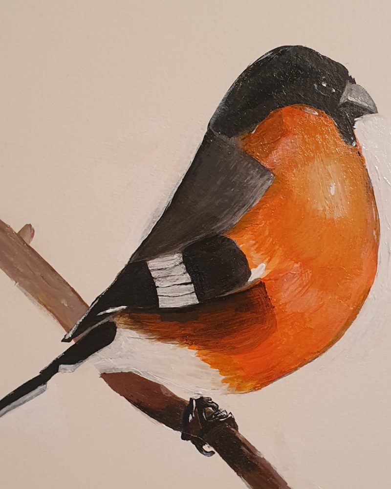 Original acrylic painting by Fife artist Kelart