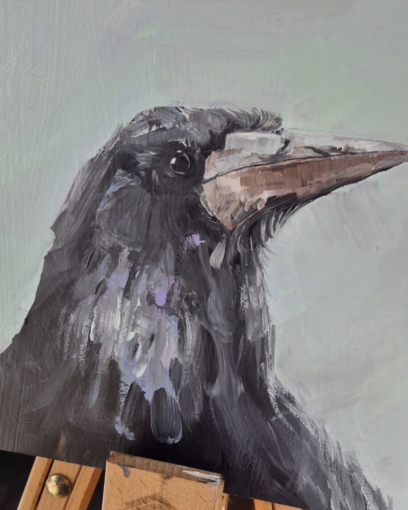 Original oil painting by Fife artist Kelart