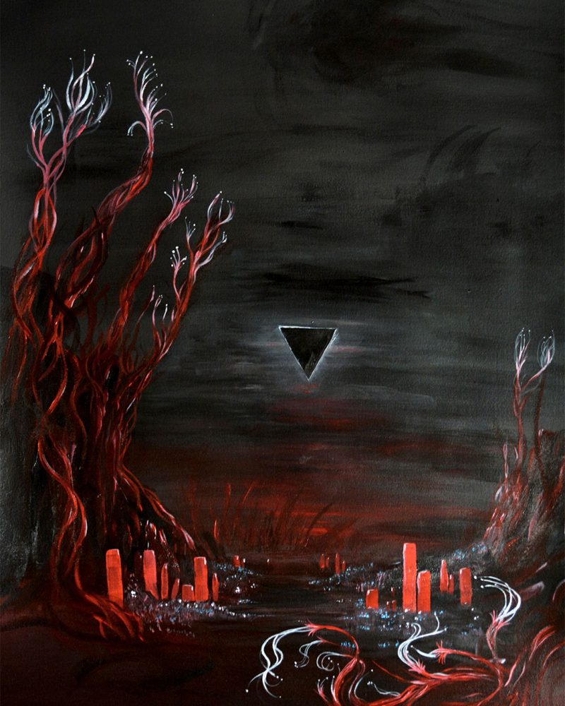 Original acrylic painting by Fife artist Kelart
